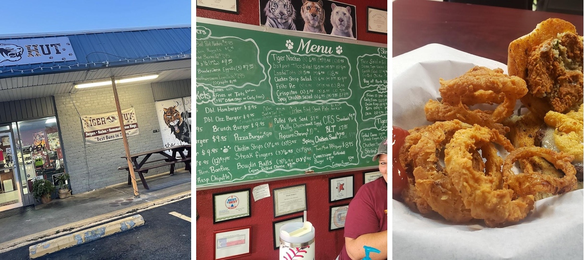 Tiger Hut Menu