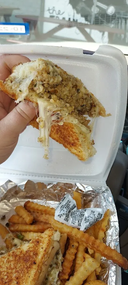 Cajun Grilled Cheese Sandwich