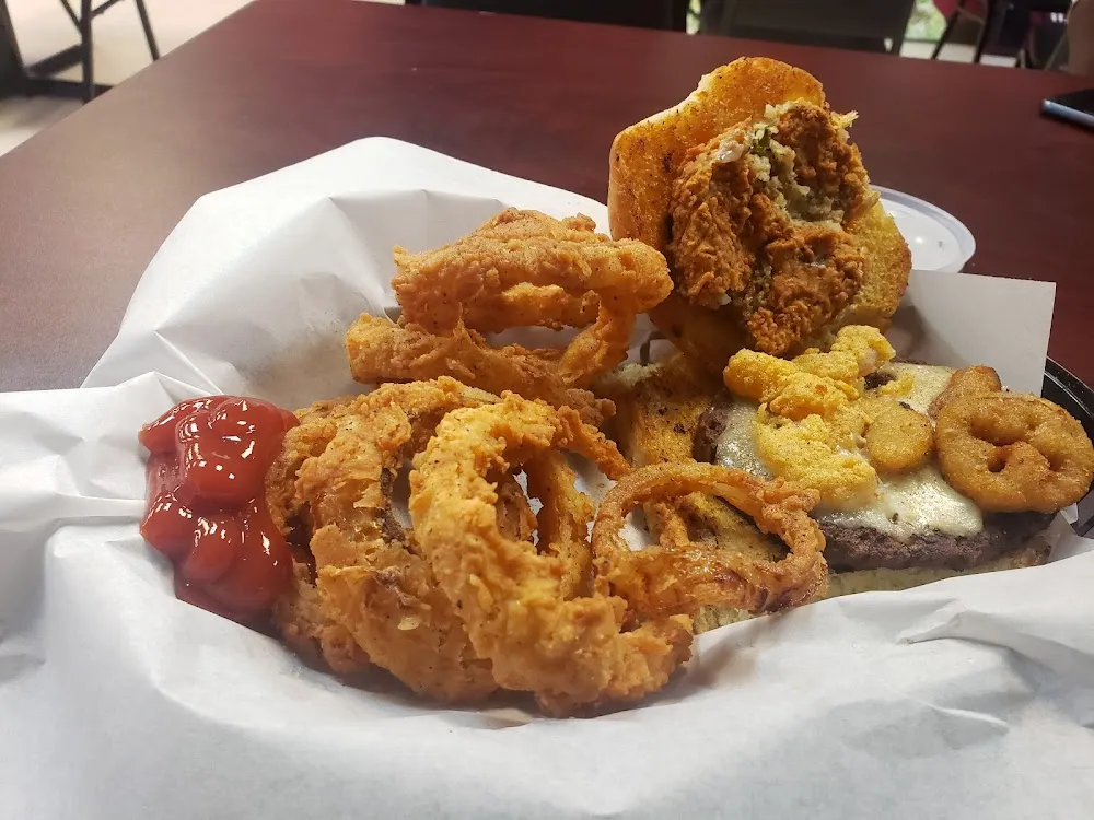Cajun Surf Burger